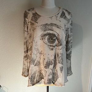 Magnolia Pearl, Cotton Jersey Freedom of
Conscience Dylan T, Moonlight, One Size